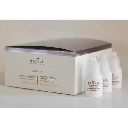 BRELIL Biotreatment Repair serum Възстановяващи ампули за коса 12*10ml